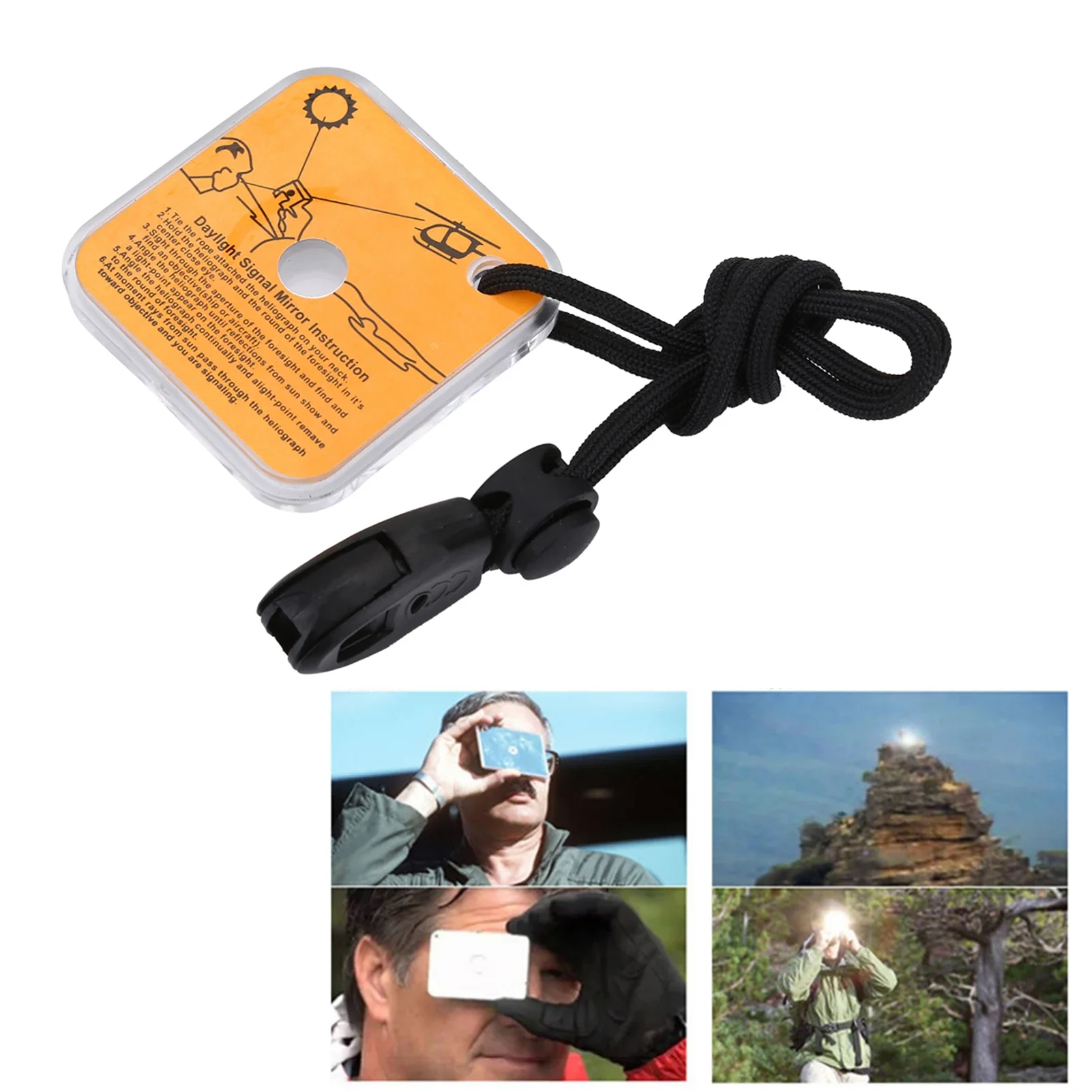 Signal Mirror Rescue - Outdoor Multifunctional Survival Emergency Rescue Reflective