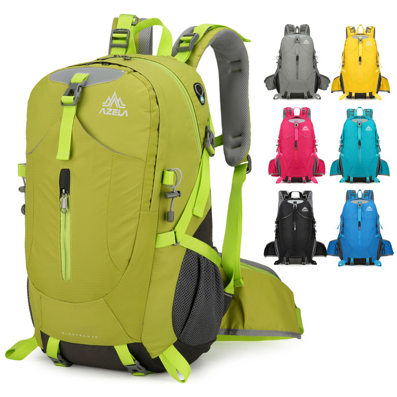 Outdoor Adventure With No Backpack - AZELA 36-55L Hiking Backpack Large Capacity