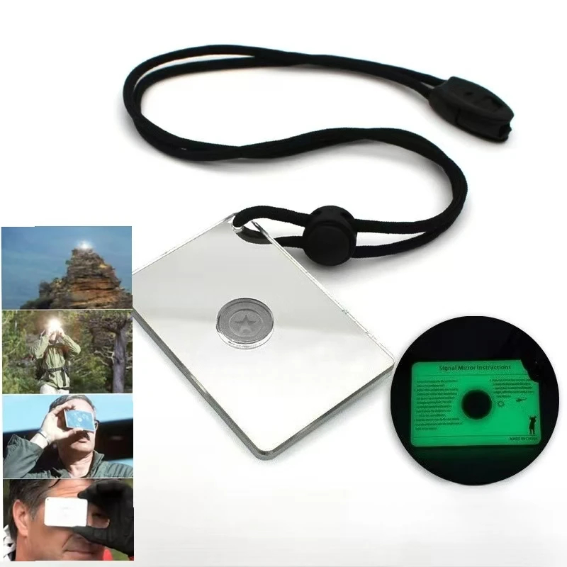 Rectangular Emergency Mirror M - огляд і ціна Signal Mirror Rescue