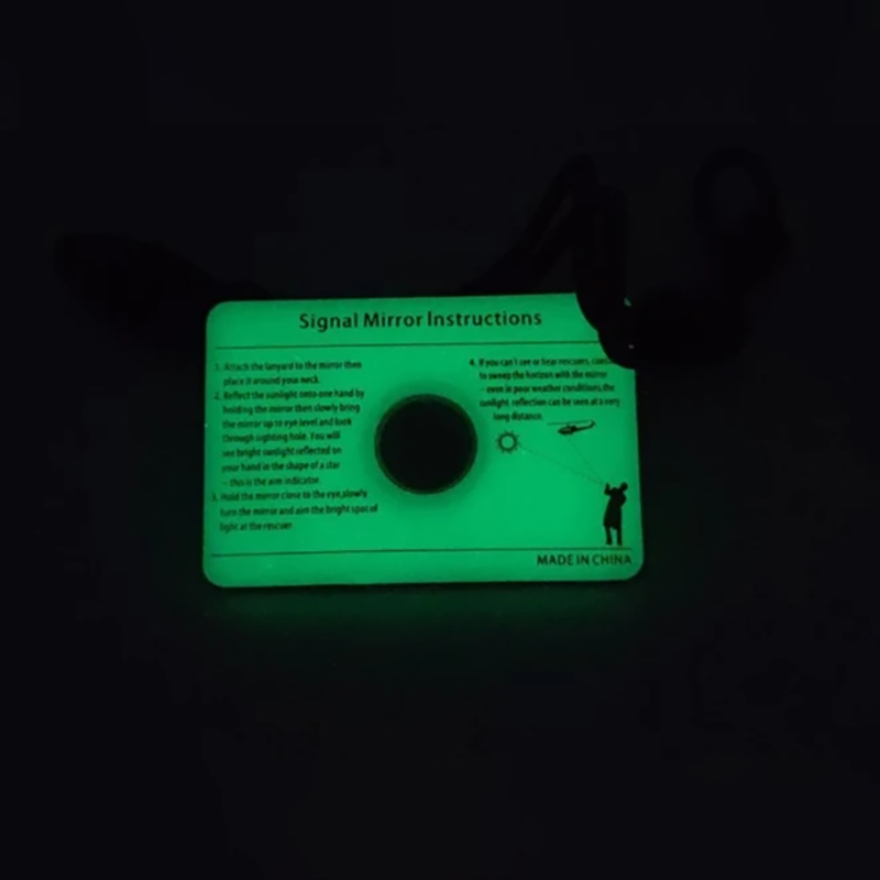 Rectangular Emergency Mirror M - огляд і ціна Signal Mirror Rescue