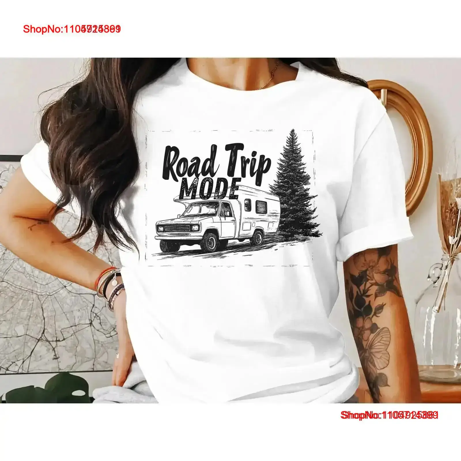 Road Trip Mode T Shirt Camping - огляд і ціна Outdoor Adventure Rv