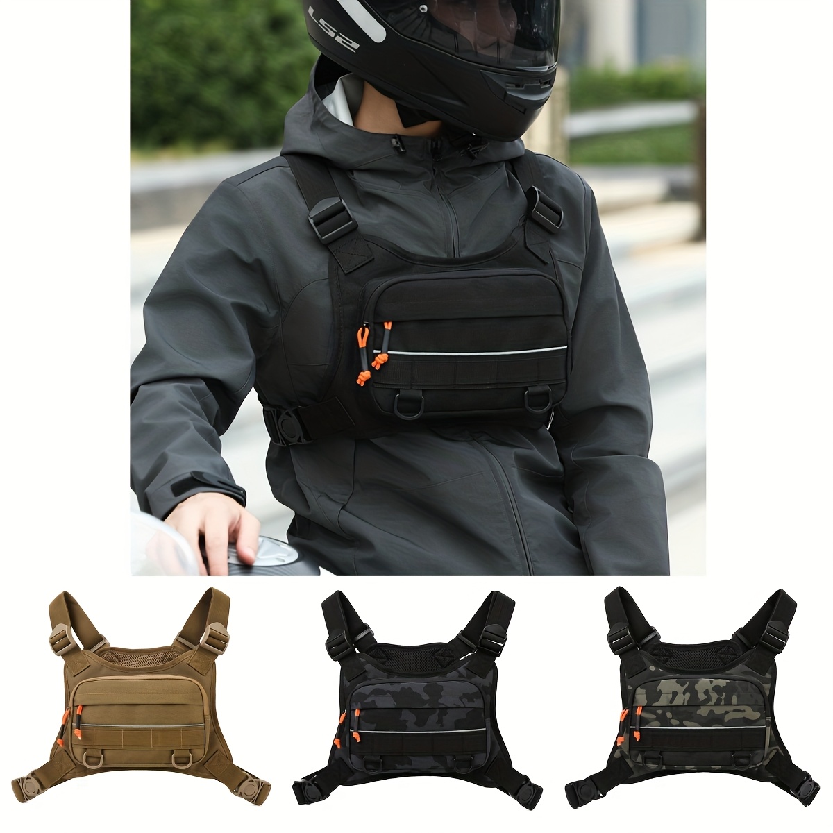1-Piece Men's Outdoor Chest Ba - огляд і ціна Outdoor Adventure With No Backpack