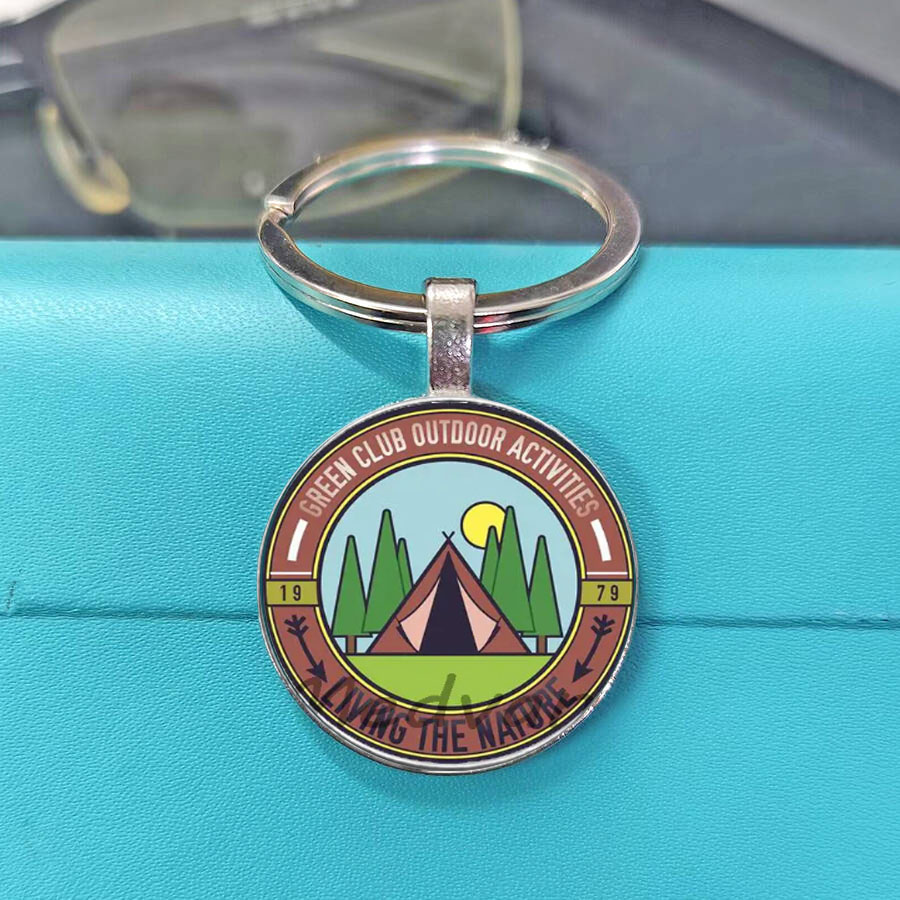 Camping Adventure Glass Keycha - огляд і ціна Outdoor Adventure Rv
