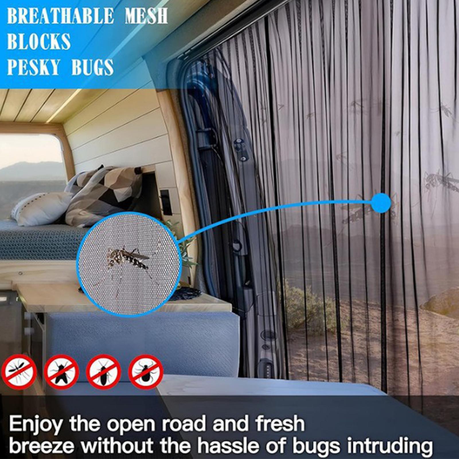 Magnetic Door Screen For Van U - огляд і ціна Outdoor Adventure Rv