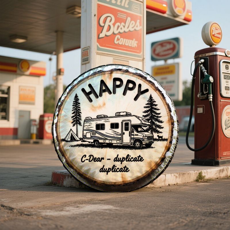 HAPPY RV Camping Theme Polyest - огляд і ціна Outdoor Adventure Rv