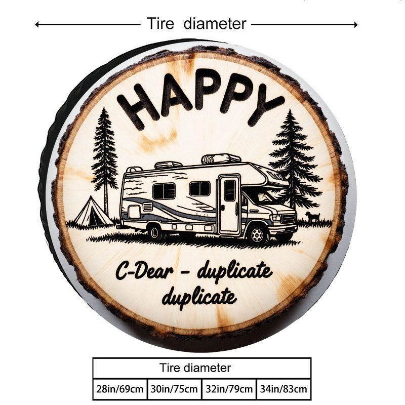 HAPPY RV Camping Theme Polyest - огляд і ціна Outdoor Adventure Rv
