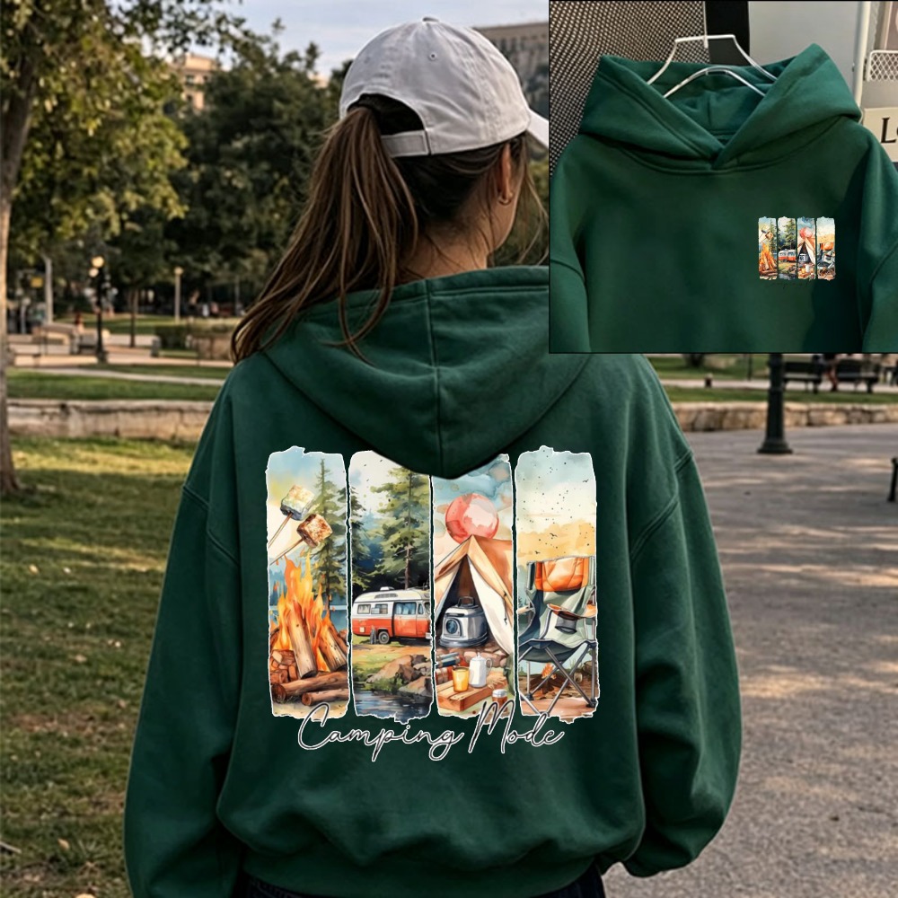 Women Camping Mode Watercolor  - огляд і ціна Outdoor Adventure Rv