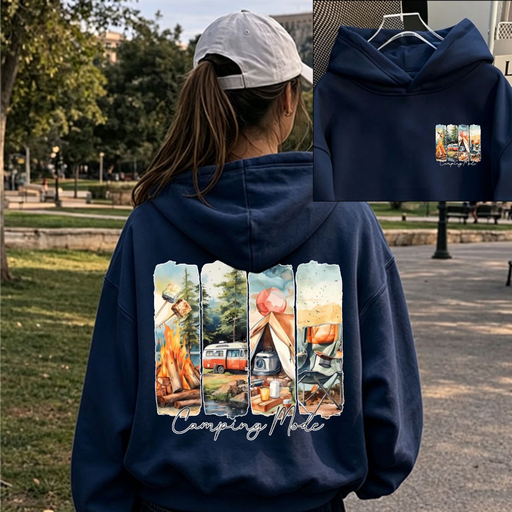 Women Camping Mode Watercolor  - огляд і ціна Outdoor Adventure Rv