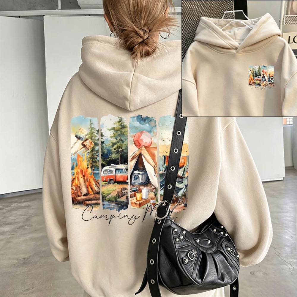 Women Camping Mode Watercolor  - огляд і ціна Outdoor Adventure Rv