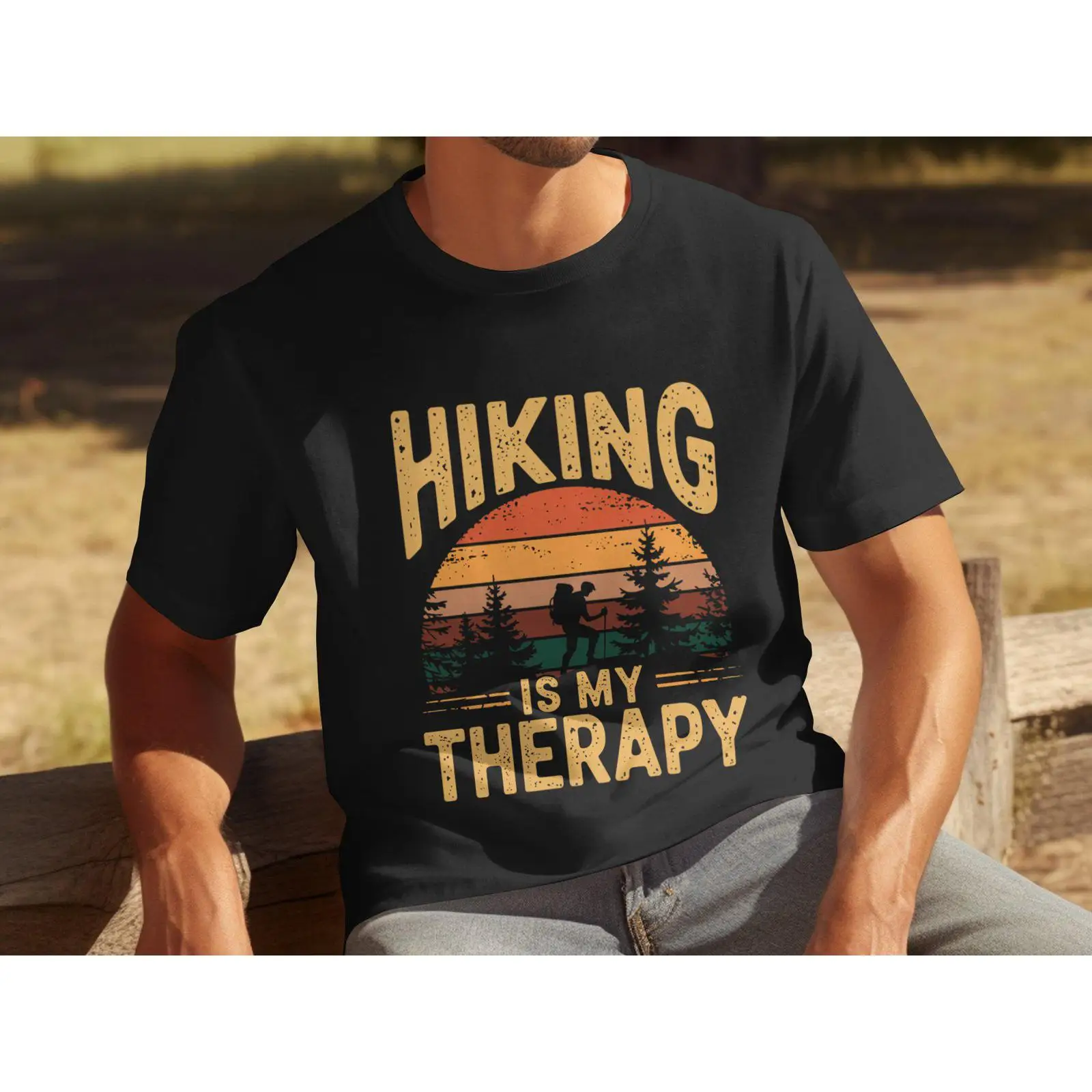 Men's Hiking Is My Therapy Vin - огляд і ціна Outdoor Adventure Therapy