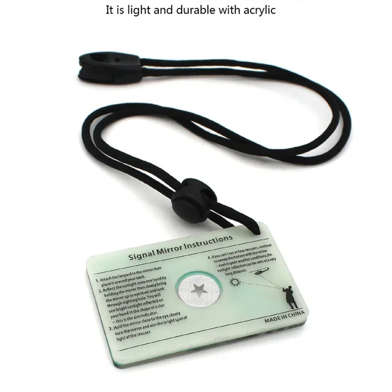 Survival Mirrors Signal Glass  - огляд і ціна Signal Mirror Rescue