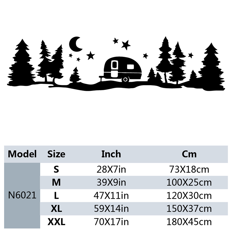 Large star forest vinyl Car st - огляд і ціна Outdoor Adventure Rv