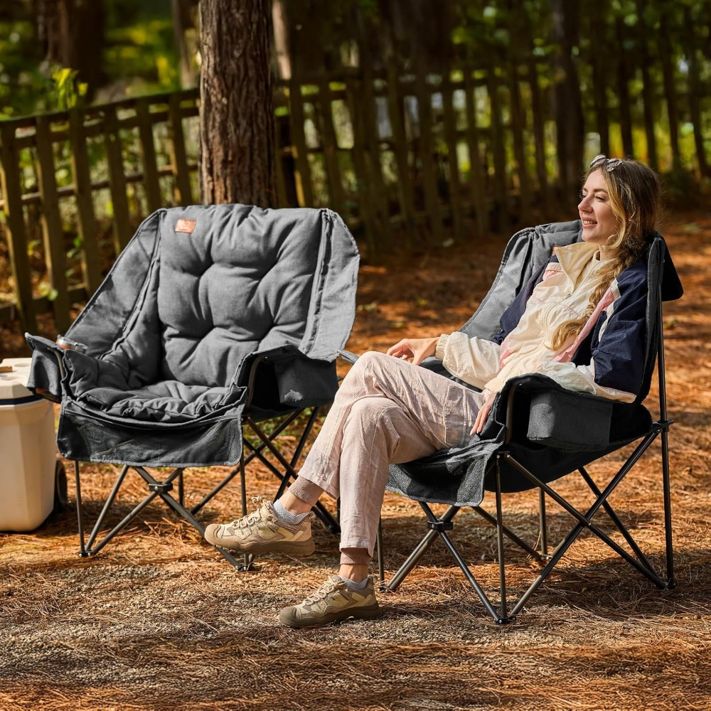 Durable XL Camping Chair with  - огляд і ціна Outdoor Adventure Xl