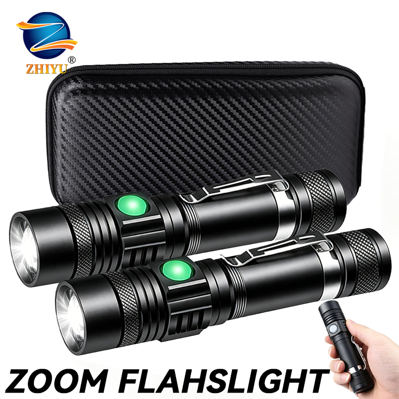T6 LED Rechargeable Flashlight - огляд і ціна Outdoor Adventure Hiking