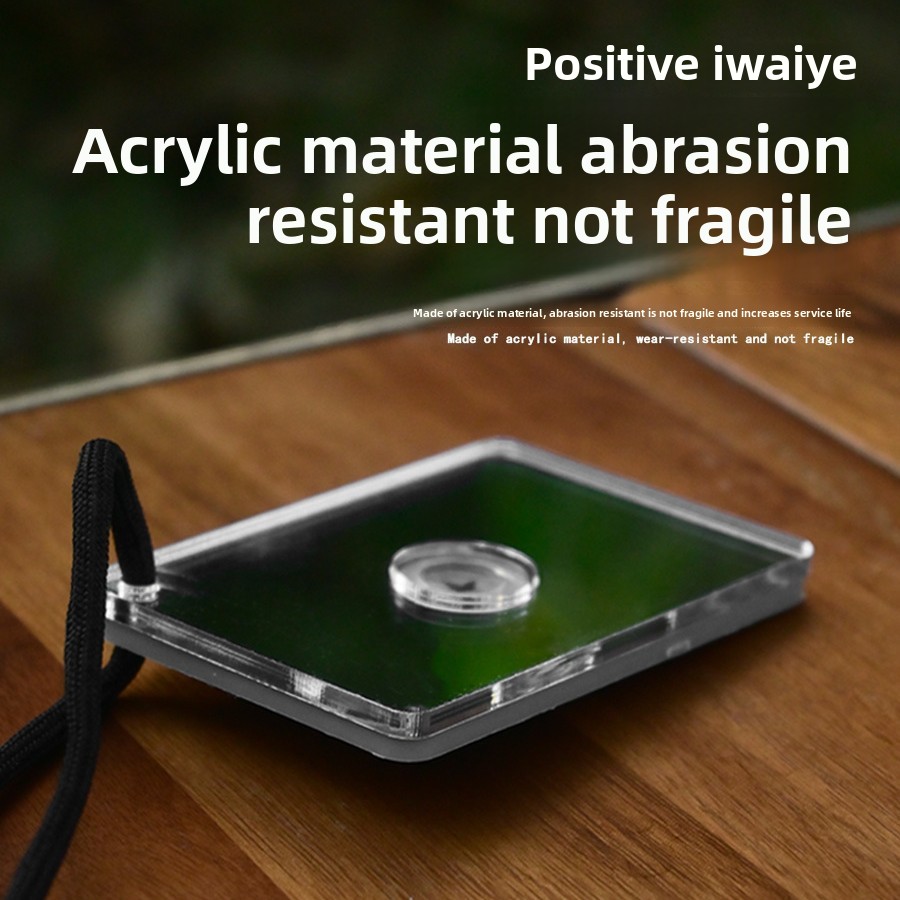 1PCS Outdoor Kayak Survival Si - огляд і ціна Signal Mirror Rescue