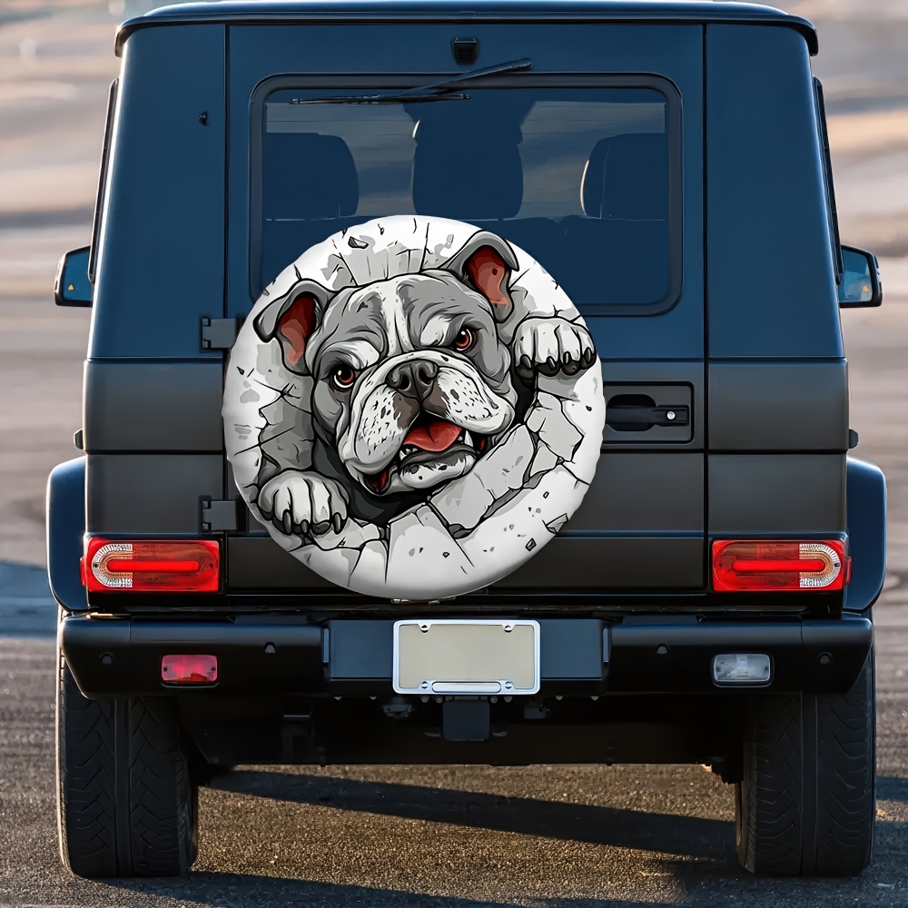 1pc Bulldog RV Wheel Cover - D - огляд і ціна Outdoor Adventure Rv